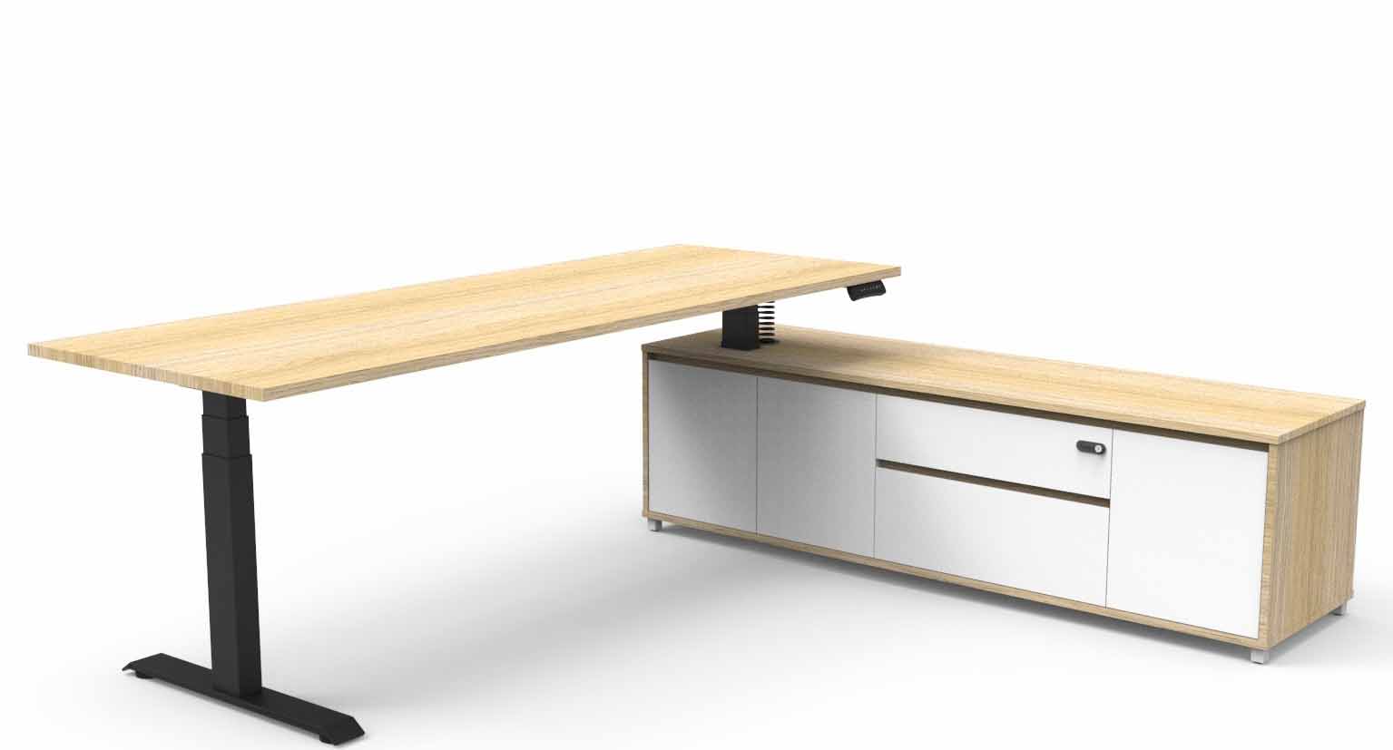 Boost+ Height Adjustable Executive Desk